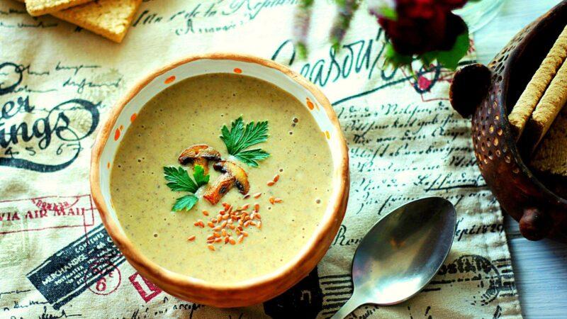 Грибной суп пюре из шампиньонов рецепт.